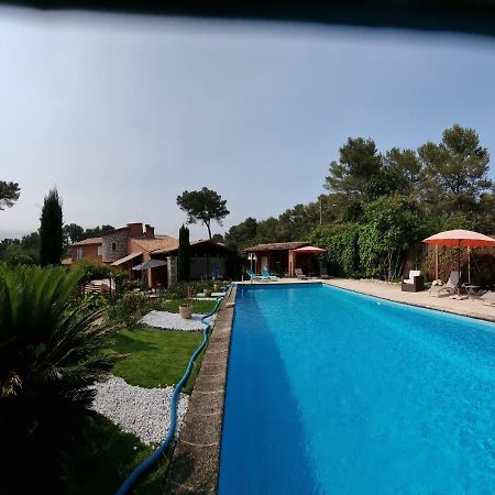 Mas D'Azur Bed & Breakfast Roquefort-les-Pins Exterior foto