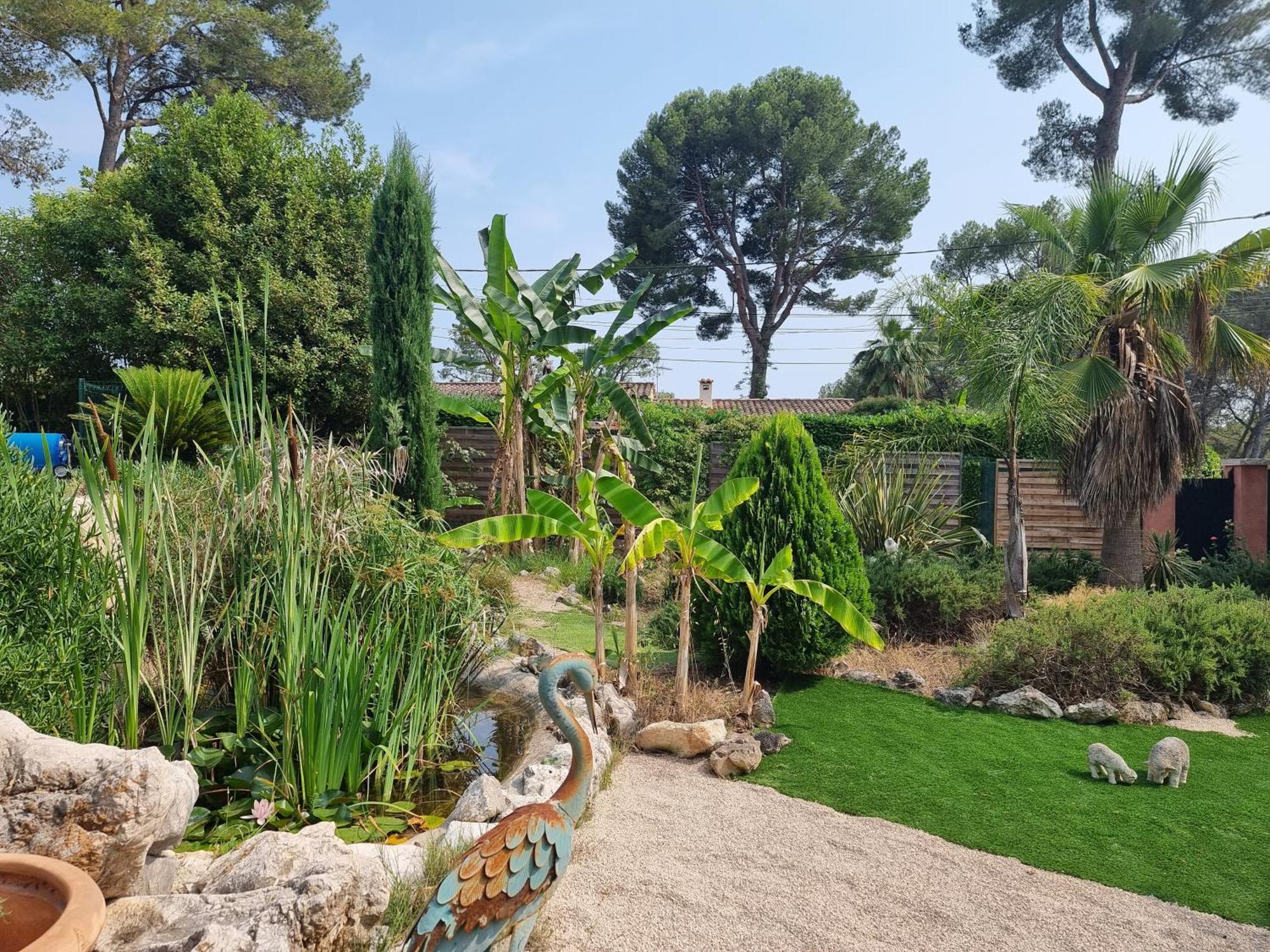 Mas D'Azur Bed & Breakfast Roquefort-les-Pins Exterior foto